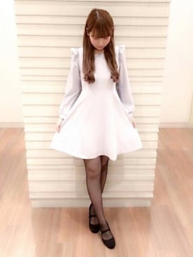 「LODISPOTTO（ロディスポット）のアイテム（ワンピース/ドレス）」を使った、LODISPOTTO OFFICIALさん（レディース・165cm）の秋コーディネート