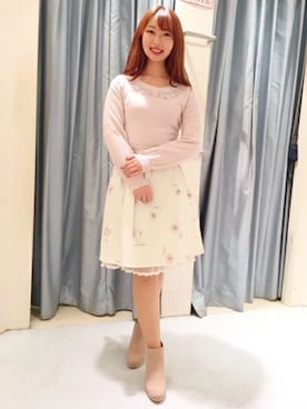 「LODISPOTTO（ロディスポット）のアイテム」を使った、LODISPOTTO OFFICIALさん（レディース・152cm）の冬コーディネート