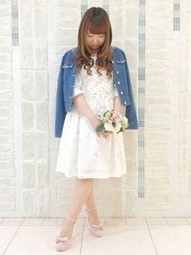 「LODISPOTTO（ロディスポット）のアイテム（ジャケット/アウター）」を使った、LODISPOTTO OFFICIALさん（レディース・150cm）の冬コーディネート