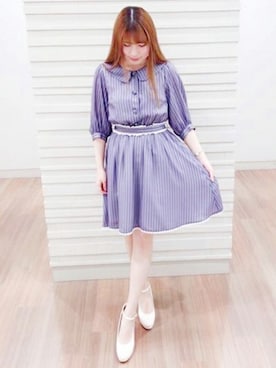 「LODISPOTTO（ロディスポット）のアイテム（ワンピース/ドレス）」を使った、LODISPOTTO OFFICIALさん（レディース・153cm）の春コーディネート