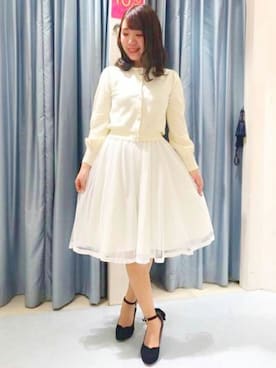 「LODISPOTTO（ロディスポット）のアイテム」を使った、LODISPOTTO OFFICIALさん（レディース・159cm）の春コーディネート