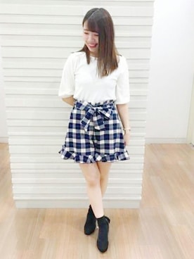 「LODISPOTTO（ロディスポット）のアイテム」を使った、LODISPOTTO OFFICIALさん（レディース・159cm）の春コーディネート