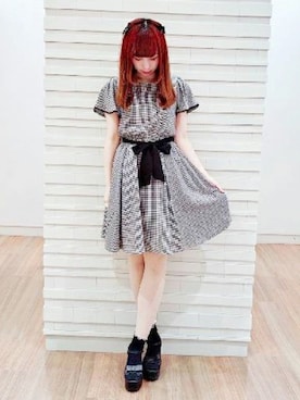 「LODISPOTTO（ロディスポット）のアイテム」を使った、LODISPOTTO OFFICIALさん（レディース・160cm）の夏コーディネート