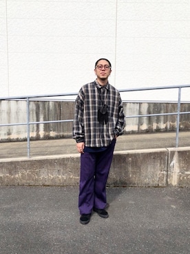 KENTA SARUさん（メンズ・182cm）の秋コーディネート