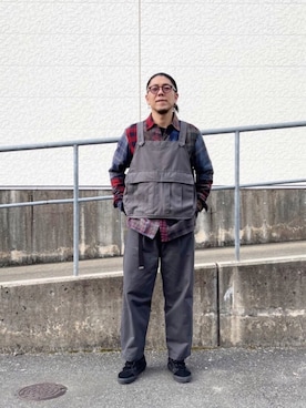 KENTA SARUさん（メンズ・182cm）の冬コーディネート