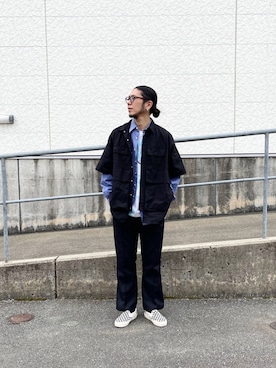 KENTA SARUさん（メンズ・182cm）の春コーディネート