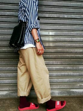 ARu.さん（メンズ・172cm）の夏コーディネート