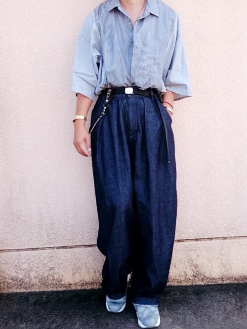Aru Harvestyのデニムパンツを使ったコーディネート Wear