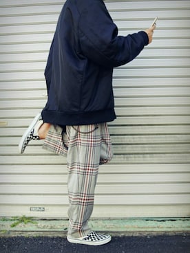 「FREAK'S STORE（フリークスストア）のアイテム（ウォレットチェーン）」を使った、ARu.さん（メンズ・172cm）の秋コーディネート