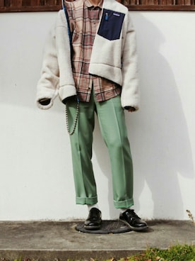 ARu.さん（メンズ・172cm）の冬コーディネート