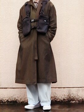 「平成最後のWEARISTAセンバツ」｜「アイテム（その他アウター）」を使った、ARu.さん（メンズ・172cm）の春コーディネート