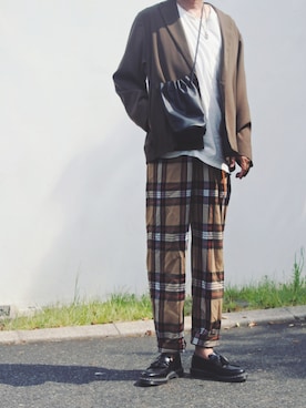 ARu.さん（メンズ・172cm）の秋コーディネート