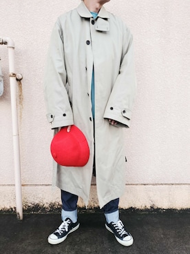 ARu.さん（メンズ・172cm）の冬コーディネート