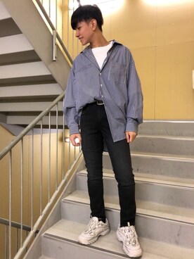 ニェーダ／kazu／카즈さん（メンズ・168cm）の春コーディネート