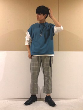 ニェーダ／kazu／카즈さん（メンズ・168cm）の夏コーディネート