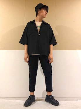 「WEGO（ウィゴー）のアイテム（モカシン/デッキシューズ）」を使った、ニェーダ／kazu／카즈さん（メンズ・168cm）の夏コーディネート