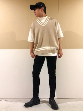 「HEAD（ヘッド）のアイテム」を使った、ニェーダ／kazu／카즈さん（メンズ・168cm）の夏コーディネート