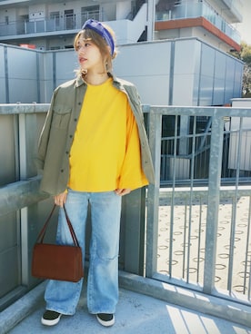 caroさん（レディース・157cm）の春コーディネート