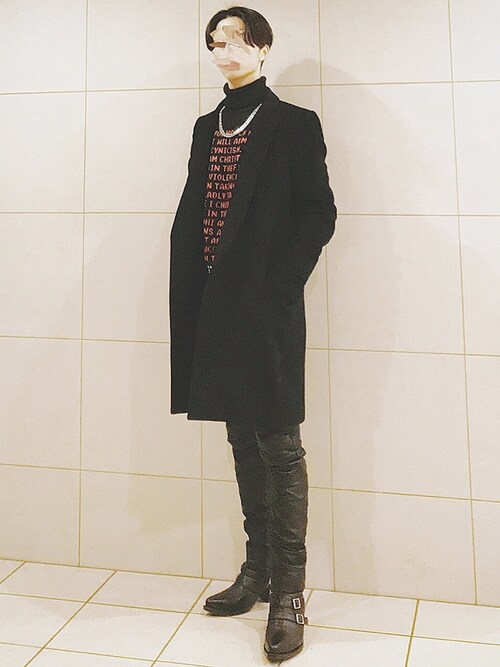 ルロイ修道士 Christian Dadaのチェスターコートを使ったコーディネート Wear