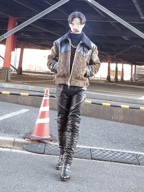 CHRISTIAN DADA（クリスチャンダダ）の「Motorcycle Leather Pants