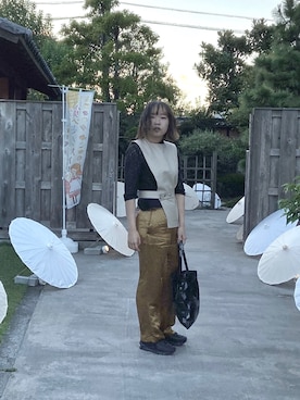 ミズキさん（レディース・160cm）の秋コーディネート