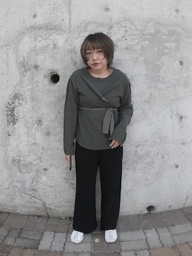 ミズキさん(レディース・160cm)の春コーディネート