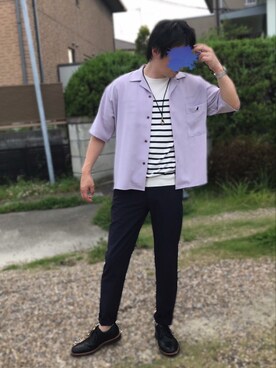 ひじきさん（メンズ・168cm）の夏コーディネート