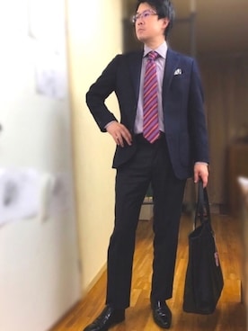 「TIMOTHY EVEREST（ティモシー エベレスト）のアイテム（テーラードジャケット）」を使った、ひじきさん（メンズ・168cm）の秋コーディネート