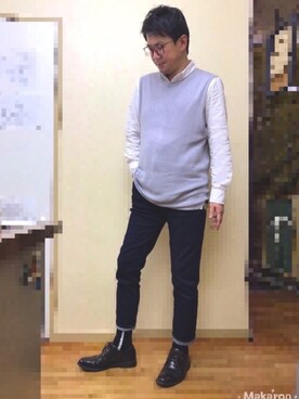 ひじきさん（メンズ・168cm）の秋コーディネート