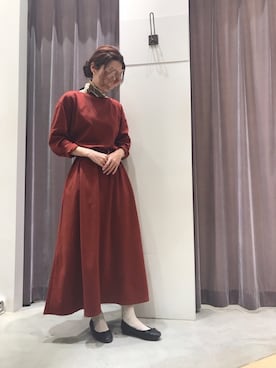「Te chichi TERRASSE（テチチテラス）のアイテム（財布/小物）」を使った、tsuさん（レディース・156cm）の冬コーディネート
