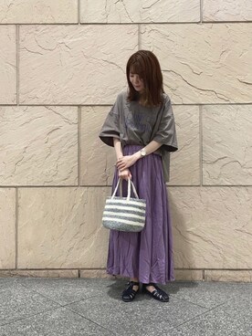 tsuさん(レディース・156cm)の夏コーディネート