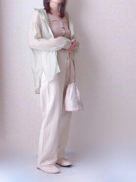 kさん（レディース・158cm）の春コーディネート