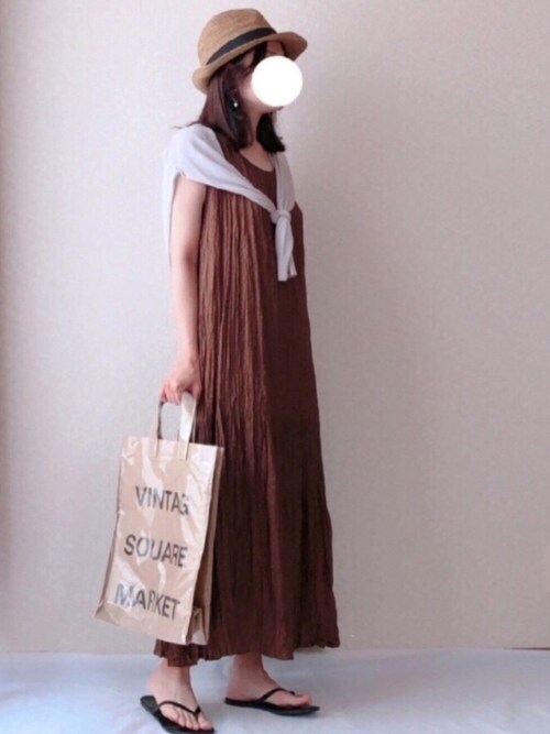 Yuu ユニクロのワンピース ドレスを使ったコーディネート Wear
