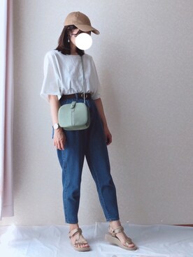 kさん(レディース・158cm)の夏コーディネート