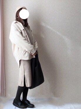 kさん（レディース・158cm）の冬コーディネート