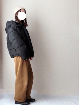kさん（レディース・158cm）の冬コーディネート