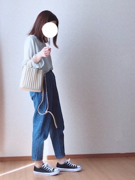 kさん（レディース・158cm）の春コーディネート