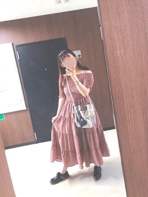 ぴーち Grlのワンピースを使ったコーディネート Wear