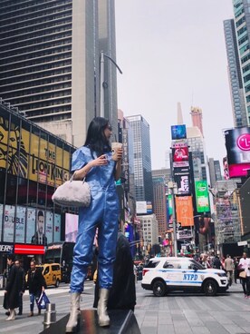 「平成最後のWEARISTAセンバツ」｜「アイテム（オールインワン・サロペット）」を使った、taihiさん（レディース・157cm）の春コーディネート