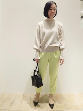 「ページュ」｜Chieさん（レディース・164cm）の秋コーディネート
