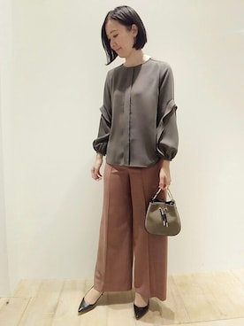 Chieさん（レディース・164cm）の冬コーディネート