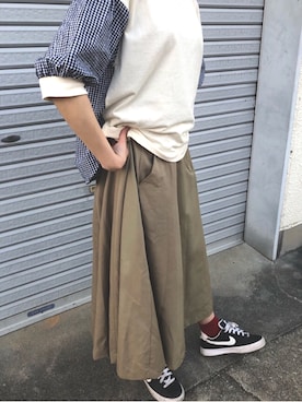 「North Object（ノースオブジェクト）のアイテム」を使った、mimimiさん（レディース・158cm）の春コーディネート