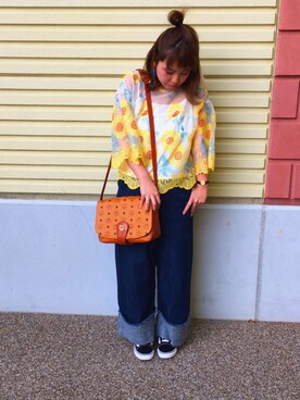 え  り  かさん（レディース・157cm）の春コーディネート
