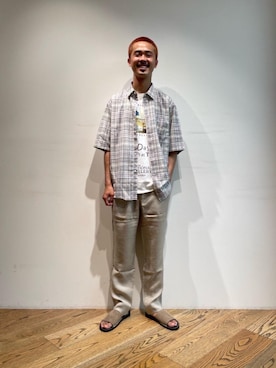 ISO KOHEIさん（メンズ・180cm）の夏コーディネート
