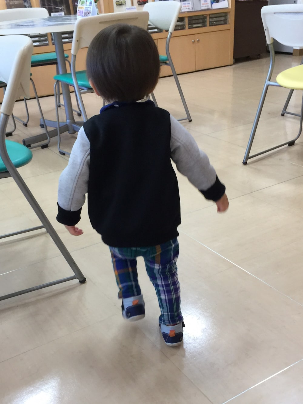 「UNIQLOのアイテム（ジャケット/アウター、ブラック系）」を使った、aito☆hayatoさん（レディース・156cm）の冬コーディネートの1枚目の写真