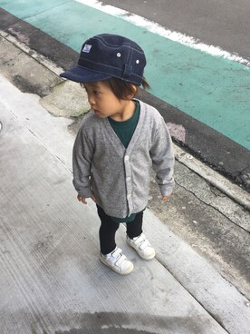 aito☆hayatoさん（キッズ・80cm）の秋コーディネート