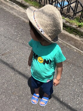 aito☆hayatoさん（キッズ・80cm）の夏コーディネート