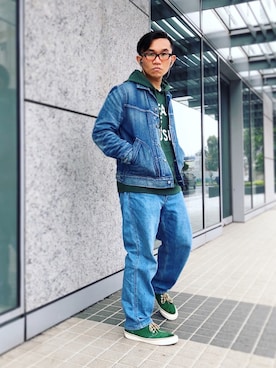 「Alex Mill（アレックスミル）のアイテム」を使った、Colorholic manさん（メンズ・172cm）の春コーディネート