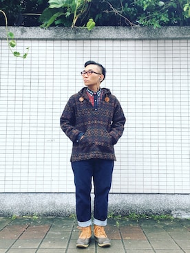 「streetsnap」｜「アイテム（ジャケット/アウター）」を使った、Colorholic manさん（メンズ・172cm）の春コーディネート