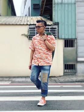 「BCSTOCK」｜Colorholic manさん（メンズ・172cm）の春コーディネート